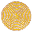 Set 4 Tovagliette Ø38 cm  in Paglia e Carta VdE Tivoli 1996 Spiral