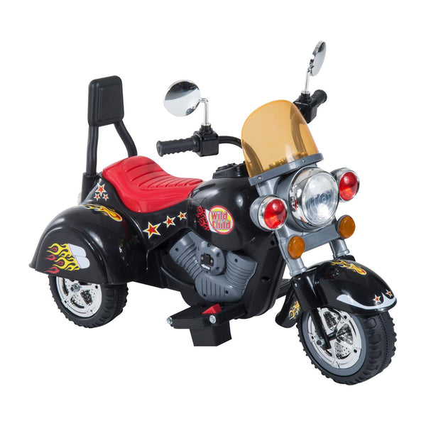 online Moto Elettrica per Bambini 6V Chopper Nera