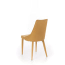 Set 2 Sedie 46x46xH91 cm in Tessuto Myriam Giallo