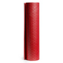 Tappeto per Yoga Fitness 173x61 cm Spessore 8 mm Rosso