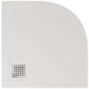 Piatto Doccia Semicircolare in Pietra Fosterberg Silene 4 Bianco Varie Misure