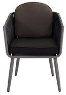 Poltrona da Giardino in Alluminio San Diego Grigio