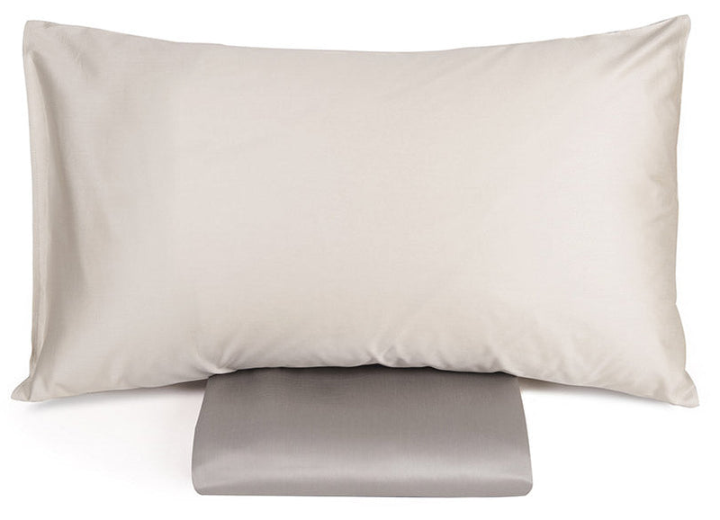 Copripiumino Double Face con Federe Mitera Madreperla Beach e Prealpi Varie Misure