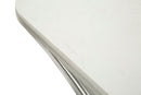 Console Stripe 120x35x79 cm in Ferro e Marmo Argento      