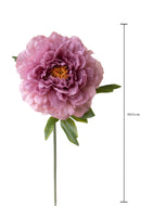 Set 6 Fiori Artificiali Peonia 65 cm 