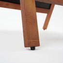 Lavagna a Cavalletto Magnetica 59x119 cm Cornice in Legno di Faggio Dark Wood