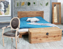 Specchio Trevor 180x80x5 h cm in Pino riciclato Marrone