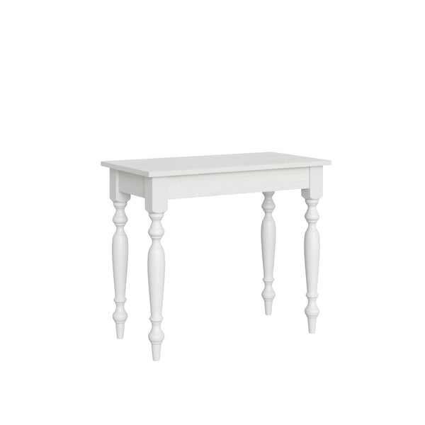 acquista Consolle Allungabile 90-308x48x77 cm in Nobilitato Bianco