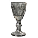 Set 6 Tazzine per Liquori Liquorini Prisma Stones in Vetro VdE Tivoli 1996 Grigio