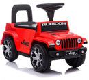Macchina Cavalcabile per Bambini con Licenza Jeep Rubicon Rossa