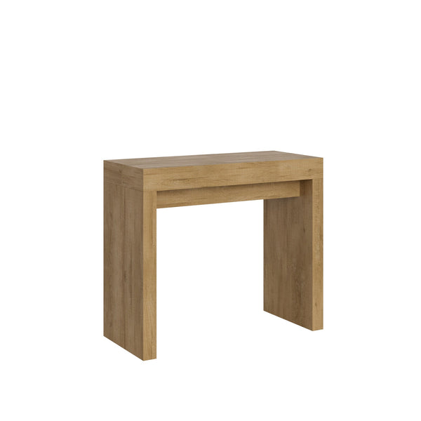 sconto Consolle Allungabile 90-196x42x77 cm in Nobilitato Marrone