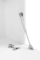 Parete Attrezzata Soggiorno 280x30x180 cm Maruska n°8 Bianco Lucido 