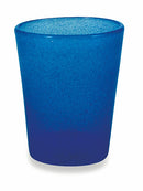 Set 6 Bicchieri Ø8x10,5 cm in Vetro Villa d'Este Home Tivoli Cancun Blu