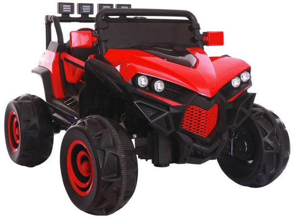 acquista Macchina Elettrica per Bambini 2 Posti 12V Kidfun Fuoristrada 4x4 Rosso