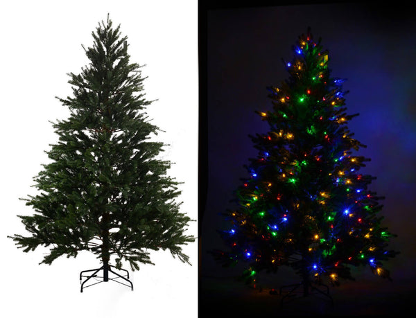 online Albero di Natale Luminoso 250 LED H195cm Verde