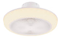 Plafoniera con Ventilatore da Interno a LED Ø46 cm Plastica Stella