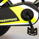 Bicicletta per Bambino 16"" 2 Freni Sportivo Giallo Neon e Nero