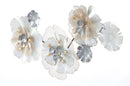 Pannello Flowery 116,5x8x58 cm in Ferro