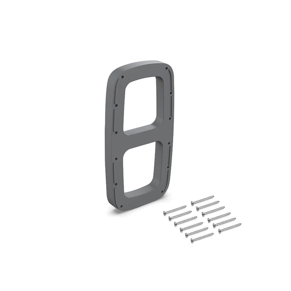 sconto Spessore Laterale per Appendiabiti per Armadio Sling Imballo 1 Set Plastica Titaneo Emuca