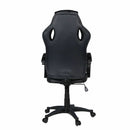 Sedia da Gaming Ergonomica 59x110/120x65 cm in Similpelle Nero/Rosso