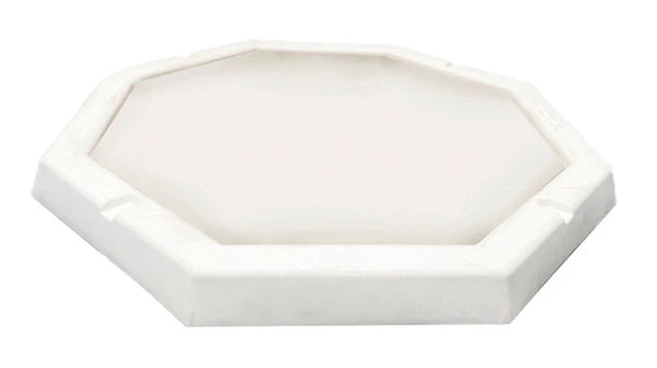 Piatto Doccia Ottagonale da Esterno Giardino 80 cm Arkema Bianco prezzo