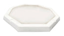 Piatto Doccia Ottagonale da Esterno Giardino 80 cm Arkema Bianco