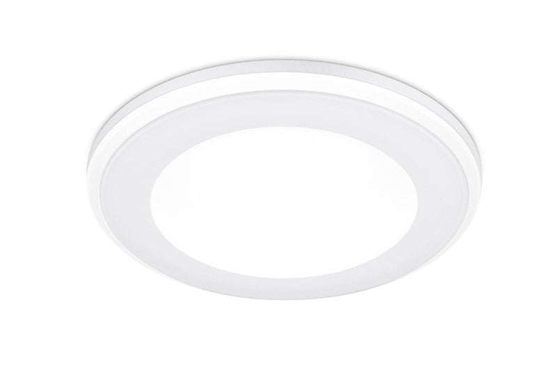 Faretto da Interno a LED in Plastica Bianco Opaco