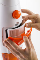 Aspirapolvere Scopa Elettrica Ciclonica 600W Kooper Rondinella Bianca/Arancio