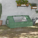 Serra da Giardino 180x140x80 cm in Acciaio con Rivestimento Verde