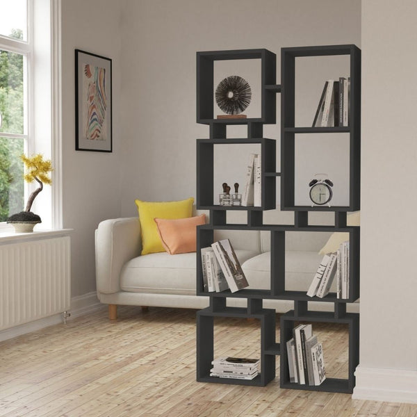 Libreria bifacciale 79x166,5 cm Rail antracite online