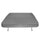 Telo Copertura per Vasca Idromassaggio 210x210x10 cm Design Pieghevole con Maniglie e Cinghie Grigio