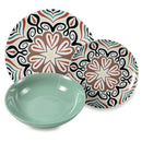 Servizio Piatti 18 Pezzi in Porcellana VdE Tivoli 1996 Sharm