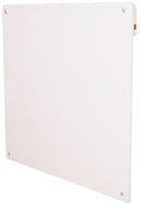 Pannello Radiante Elettrico da Parete in Silicato di Calcio 60x60cm 425W Chemin'Arte Bianco