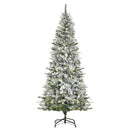 Albero di Natale Artificiale 210 cm 829 Rami 250 Luci LED Colorate Verde