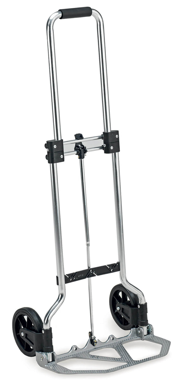 prezzo Carrello Pieghevole da Trasporto Portapacchi Carrellino in Alluminio max 45 Kg