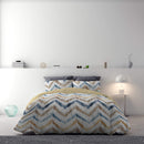 Copripiumino Double Face con Federe Stampato Hippy