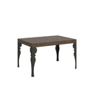 Tavolo Allungabile 140-400x90x77 cm Paxon Noce Telaio Antracite 