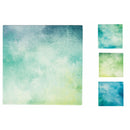 Set 4 Sottobicchieri 10x10x1 cm  in Ceramica VdE Tivoli 1996 Shades of Ocean