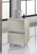 Mobile Cassettiera 2 Cassetti Soft Close in Legno in Melaminico 35x38x57cm TFT Bali Corda