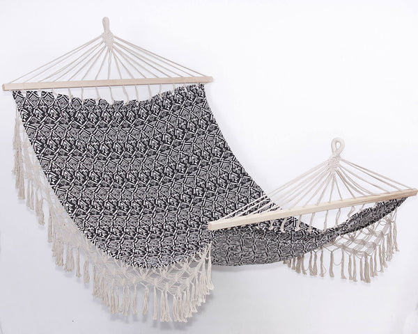 acquista Amaca da Giardino 140x200 cm in Policotone e Legno di abete Bianco