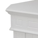 Camino a Bioetanolo da Pavimento ad Angolo 110x63x102 cm Ford Bianco