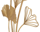 Scultura Leaf 26x11,5x44,5 cm in Ferro Oro