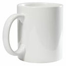 Set 72 Tazze per Stampa Personalizzata in Ceramica Bianca con Scatole