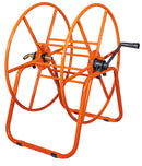 Avvolgitubo Professionale Capacità Tubo 110 m 3/4" Agrati 409IT in Acciaio Verniciato Arancione