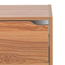 Scarpiera 2 ante 63x80x24 cm in Legno Melaminico Naturale 