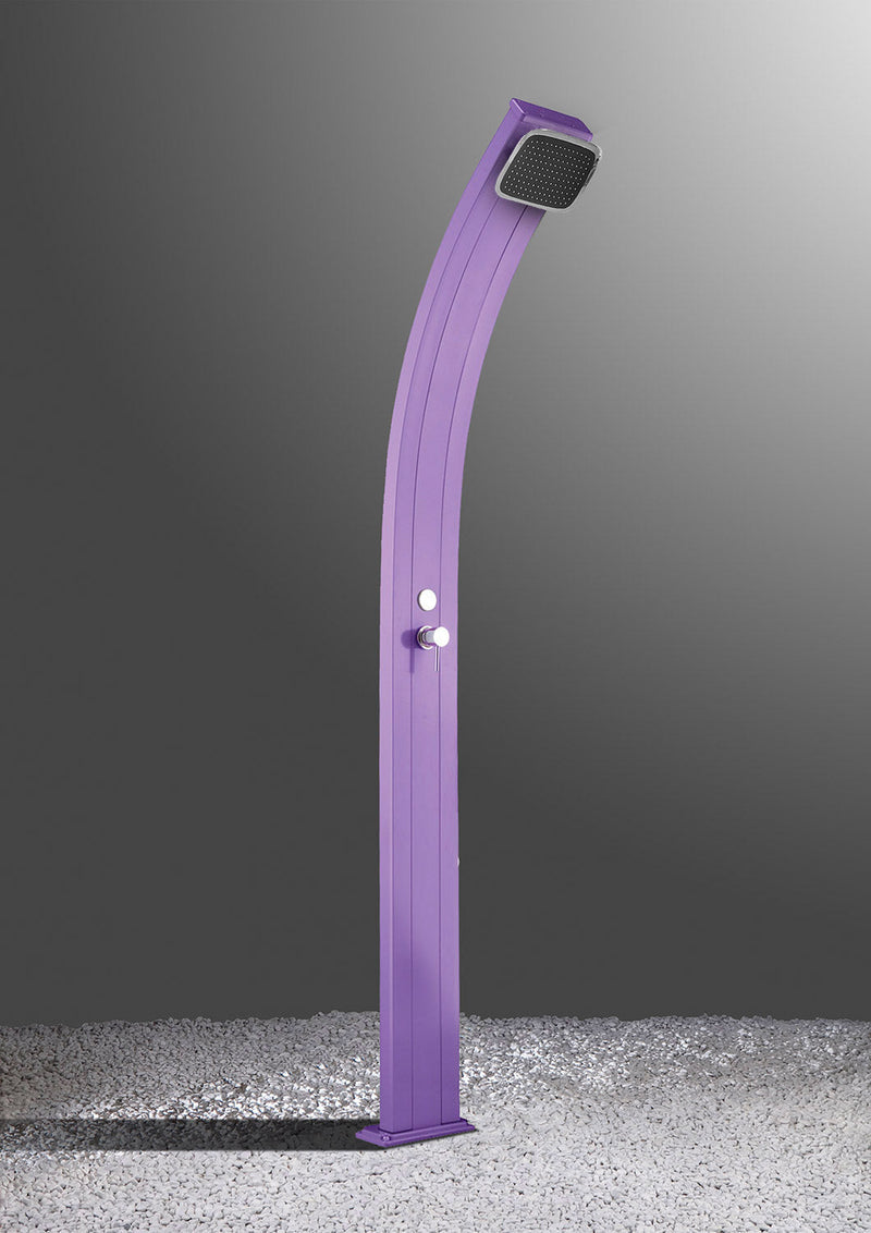 Doccia Solare da Esterno Giardino 30L Miscelatore Arkema Spring Cherry