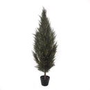 Pianta Artificiale Cipresso con Vaso H 167 cm