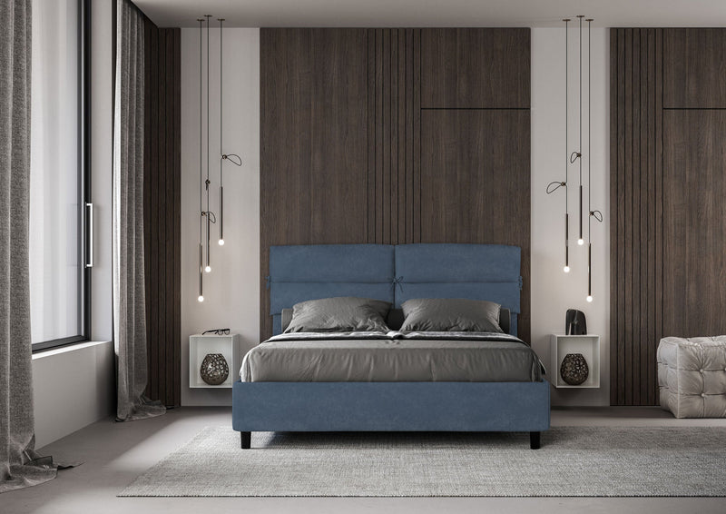 Letto Matrimoniale Nandy Blu Varie Misure