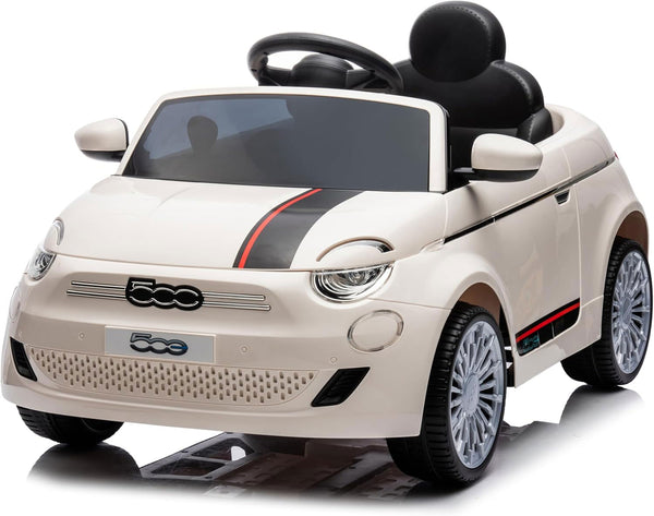 online Macchina Elettrica per Bambini Licenza Fiat 500 12V con Telecomando Bianco