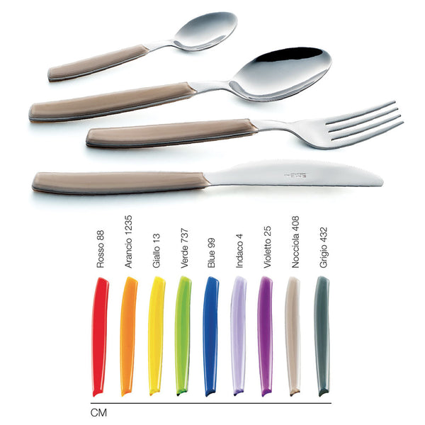 acquista Servizio Set di Posate 24 pezzi in Acciaio Inox Eme Cromo